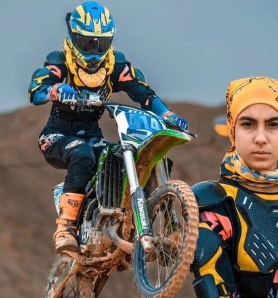 آخرین وضعیت النا معدنی‌پور دختر موتورسوار ایرانی