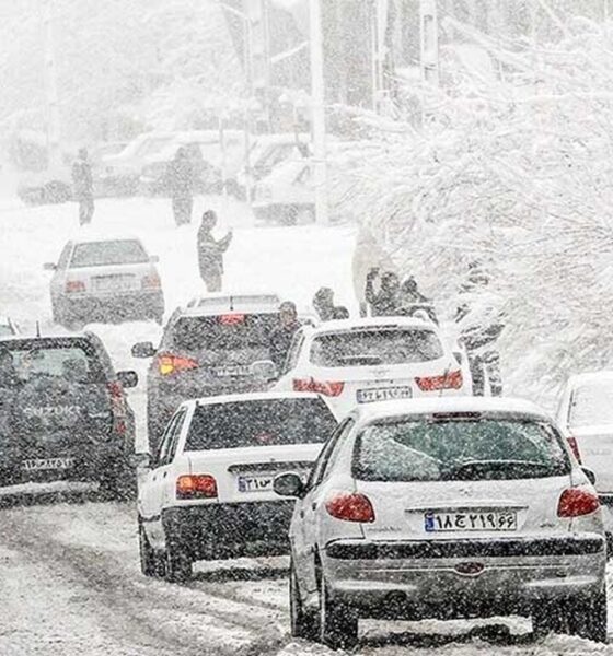 آخرین وضعیت راه‌های کشور/ بارش برف در برخی جاده‌ها و ممنوعیت تردد بدون زنجیر چرخ