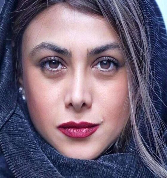 استایل زمستانی آزاده صمدی در یک لوکیشن خاص+ عکس