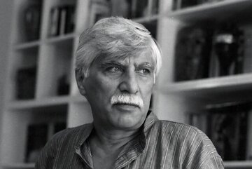 بهرام بیضایی و سیدمحمد خاتمی، سال ۱۳۷۰/ عکس