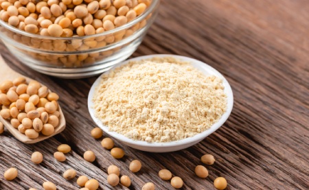 خاصیت آرد سویا