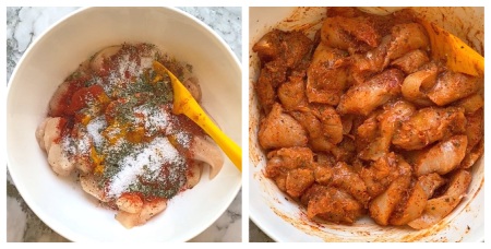 نکته هایی برای تهیه رول های کاتی مرغ