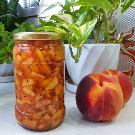 طرز تهیه ترشی شفتالو