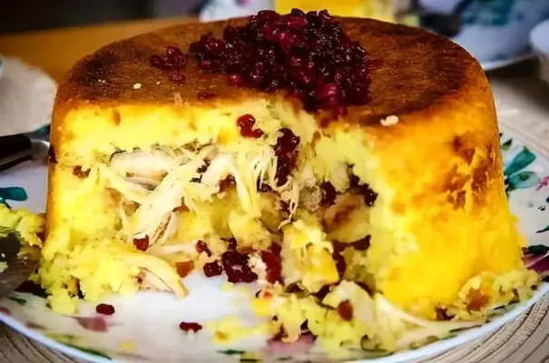 طرز تهیه ته چین کدو حلوایی/ غذای مخصوص مهمانی‌های زمستان
