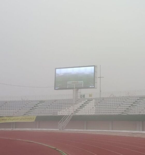 مه شدید دیدار آلومینیوم و ملوان را متوقف کرد