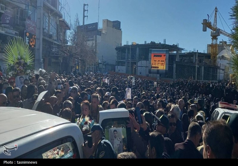 تشییع پیکر باشکوه شهید مرزبان مجیدیمهر در یاسوج+تصاویر شهید , اخبار استان کهگیلویه و بویراحمد ,