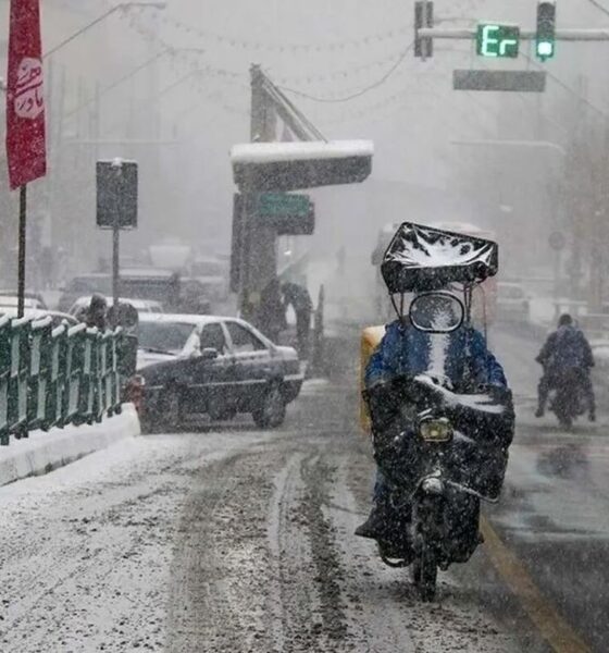 تهران امروز بارانی و برفی می‌شود؛ کاهش محسوس دما از شنبه