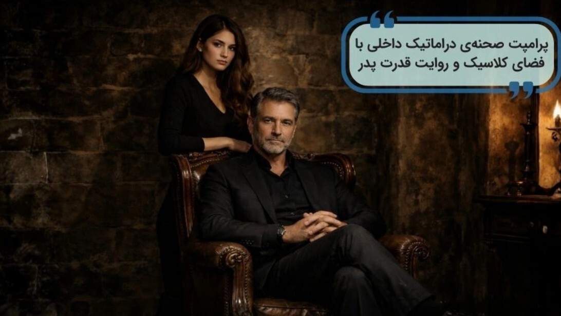 ساخت عکس فرزند و پدری با هوش مصنوعی برای روز پدر ۱۴۰۴ / پرامپت عکس دونفره با پدر