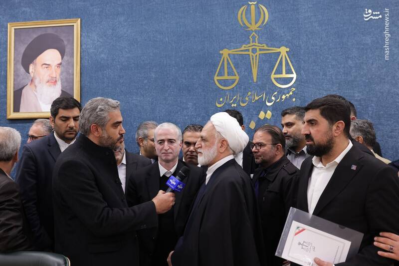 عکس/ دیدار رئیس قوه قضاییه با نمایندگان اصناف و بازاریان