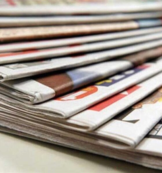 عکس وایرال اعتراضات روی جلد یک روزنامه نشست