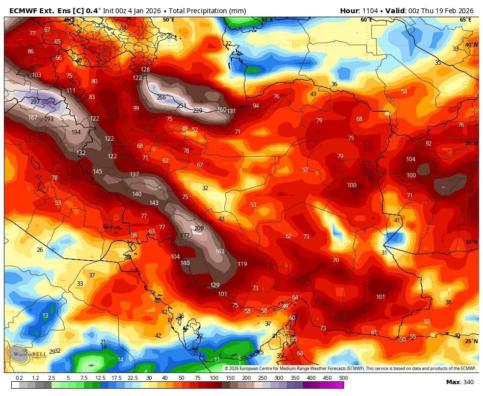هشدار هواشناسی برای این استان ها/ بهمن پر بارش در راه است
