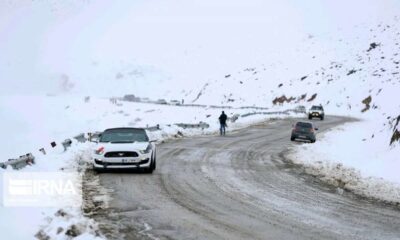 بارش ۳۵ سانتی متر برف در چالوس/ وزش باد و مه مازندران را فرا می‌گیرد
