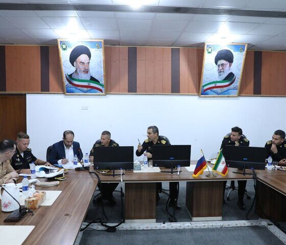 برگزاری نشست توجیهی رزمایش مرکب دریایی ایران و روسیه در بندرعباس