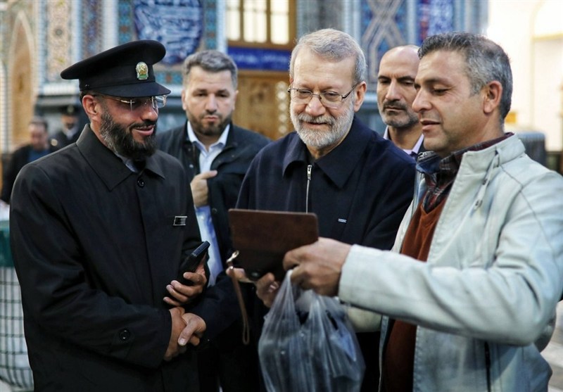 علی لاریجانی , مشهد مقدس , اخبار مشهد , حرم امام رضا(ع) , خراسان رضوی , زائر رضوی , شورای عالی امنیت ملی , 