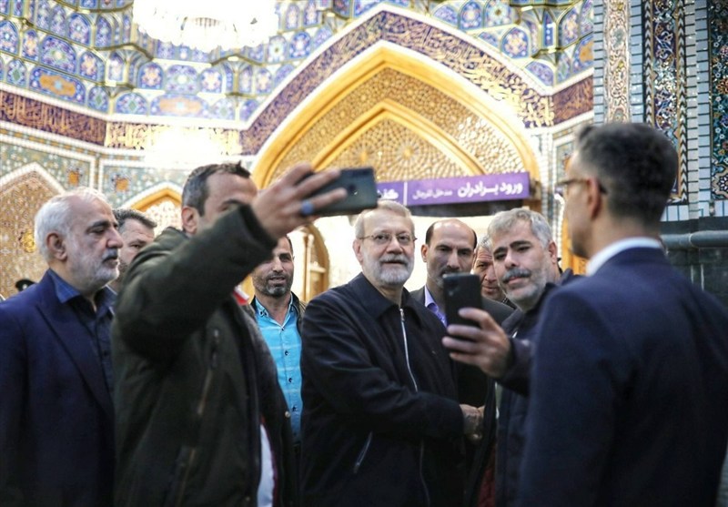 علی لاریجانی , مشهد مقدس , اخبار مشهد , حرم امام رضا(ع) , خراسان رضوی , زائر رضوی , شورای عالی امنیت ملی , 