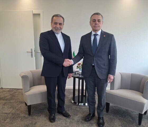 دیدار وزرای امور خارجه جمهوری اسلامی ایران و سوئیس