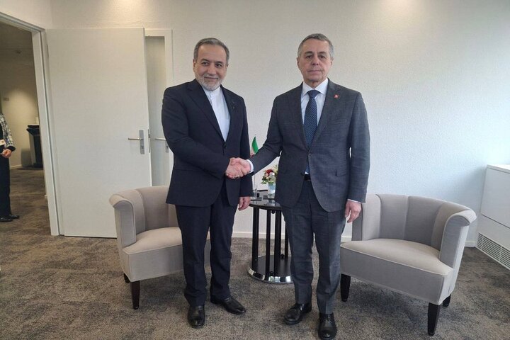 دیدار وزرای امور خارجه جمهوری اسلامی ایران و سوئیس