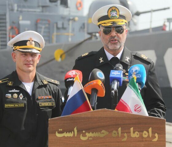 رزمایش مرکب دریایی ایران و روسیه فردا برگزار می شود