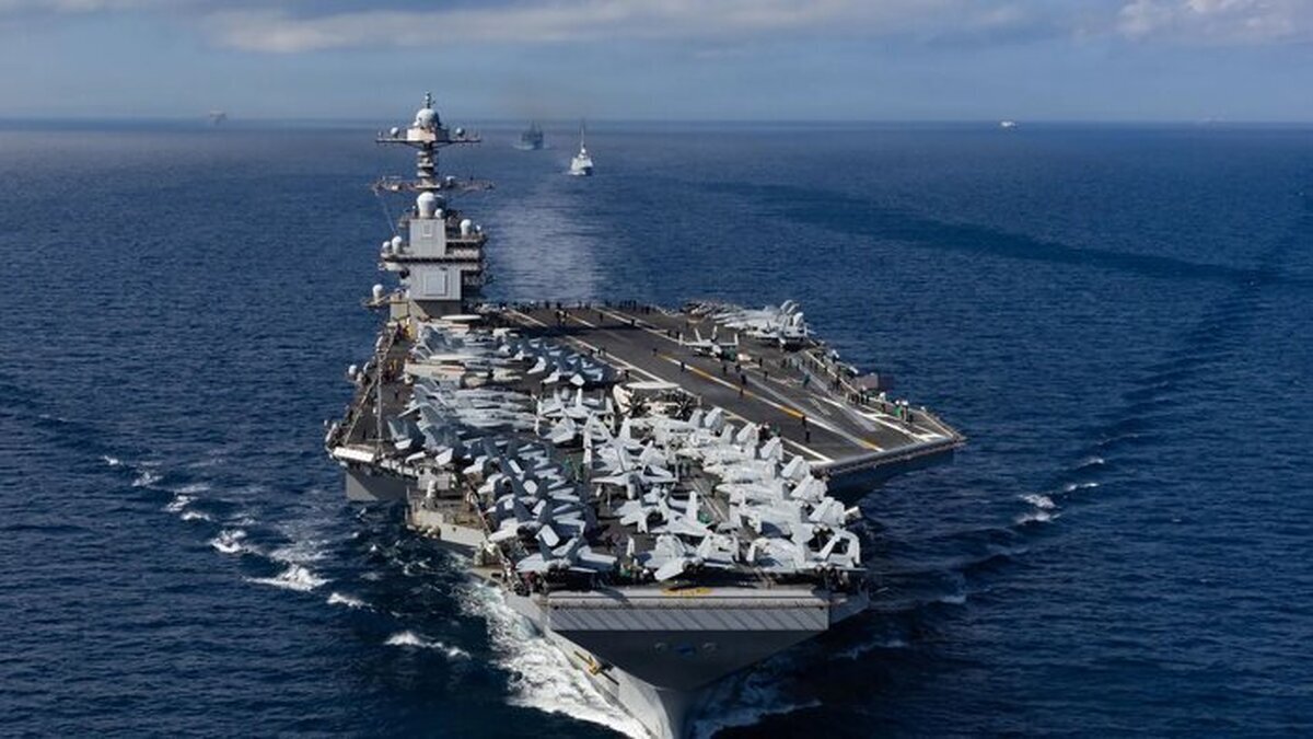 رونمایی از آرایش تازه نظامی آمریکا در نزدیکی ایران / ناوگان دریایی به خط شد