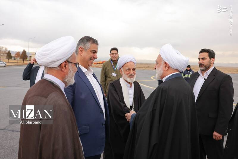 استقبال مقامات استانی در فرودگاه استان مرکزی