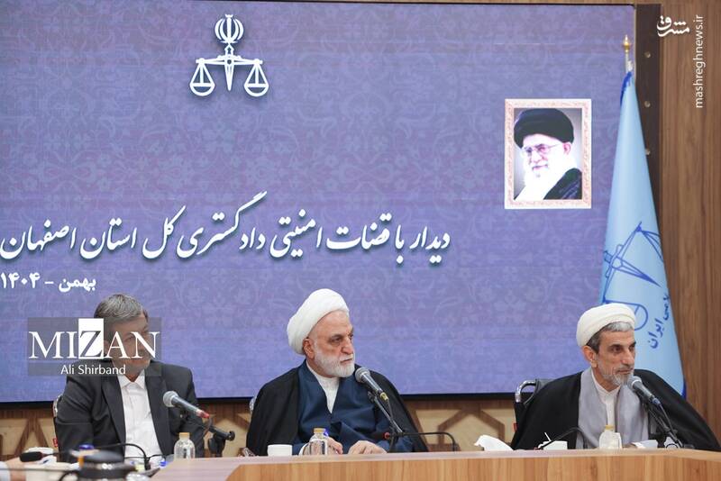 دیدار با جمعی از قضات مسئول در رسیدگی به پرونده‌های امنیتی استان