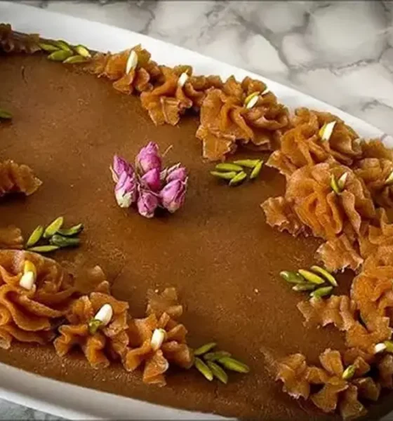 طرز تهیه حلوای اوماج با عطر و بوی خاص؛ مخصوص سفره‌های افطار