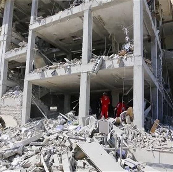 14 شهید و 50 مجروح در تجاوز آمریکایی ـ صهیونیستی به دادگستری لارستان