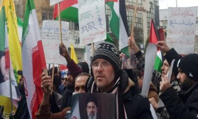 تجمع مهاجرین ملل اسلامی در محکومیت شهادت رهبر انقلاب در مشهد