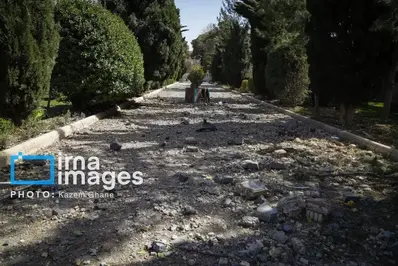 تصاویری دردناک از آسیب آثار تاریخی اصفهان در جنگ