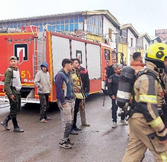 جزئیات حریق در کارگاه تولید رنگ پردیس