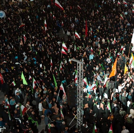 خروش بوشهری‌ها در بیست وسومین شب در میدان غیرت