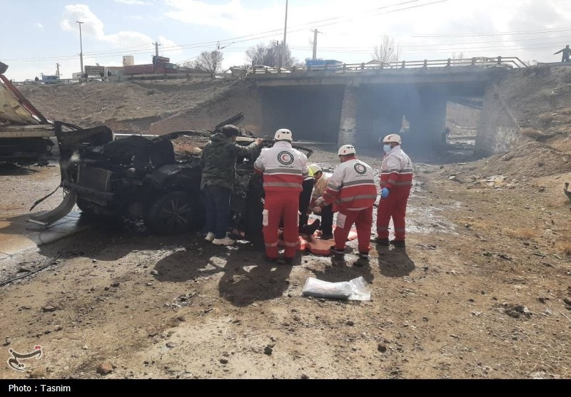شهادت 5 نفر در پی حمله هوایی به زیرگذر جاده تبریز–بستان‌‌آباد