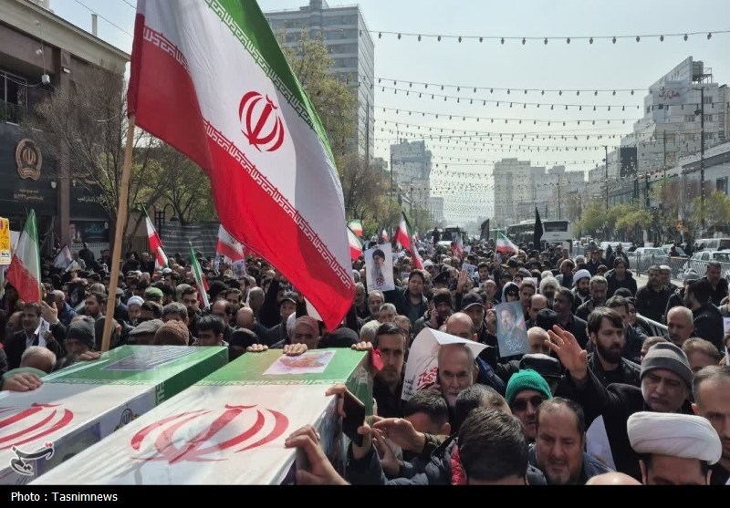 تشییع شهدا , شهادت , خراسان رضوی , اخبار استان خراسان رضوی , اخبار مشهد , مشهد مقدس , جنگ آمریکا و رژیم صهیونیستی علیه ایران , 