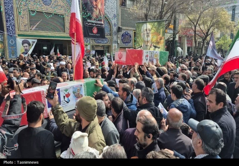 تشییع شهدا , شهادت , خراسان رضوی , اخبار استان خراسان رضوی , اخبار مشهد , مشهد مقدس , جنگ آمریکا و رژیم صهیونیستی علیه ایران , 