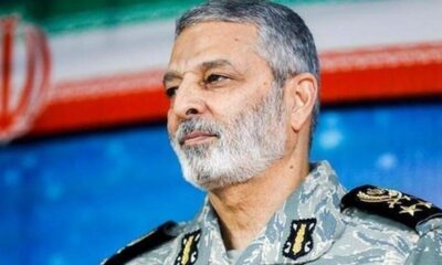 پیکر شهید سپهبد موسوی در حرم حضرت معصومه(س) به خاک سپرده می‌شود