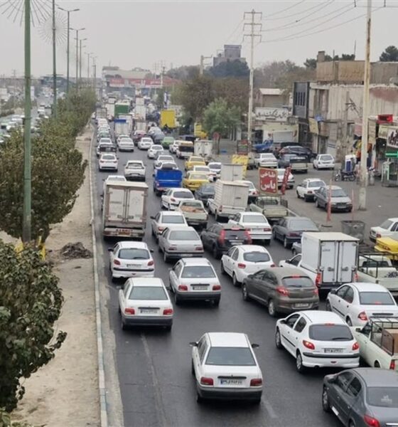 آخرین وضعیت ترافیک جاده‌های کشور/ ترافیک ورود به تهران سنگین است