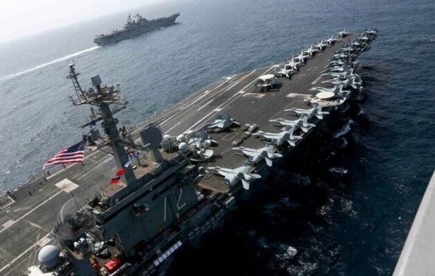 آرایش نظامی آمریکا در منطقه/ جنگ نزدیک است؟