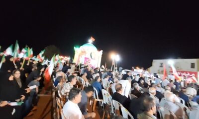 اجتماع باشکوه مردم در گناوه