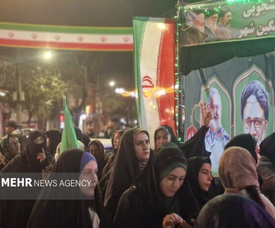 اجتماع باشکوه مردمی در مشگین شهر