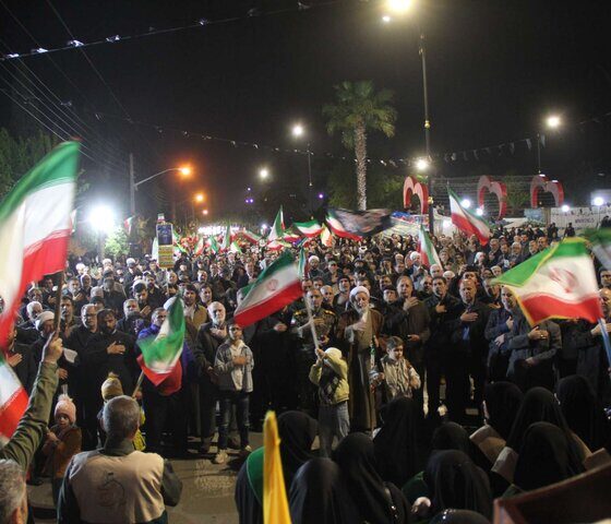 اجتماع پرشور آستارایی‌ها در شب پنجاه و هفتم