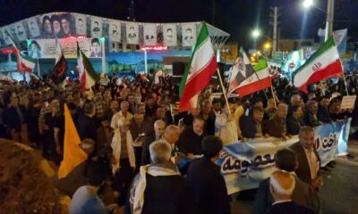 اجتماع پرشور ساوجی‌ها در پنجاه و هشتمین شب بیعت با رهبر معظم انقلاب