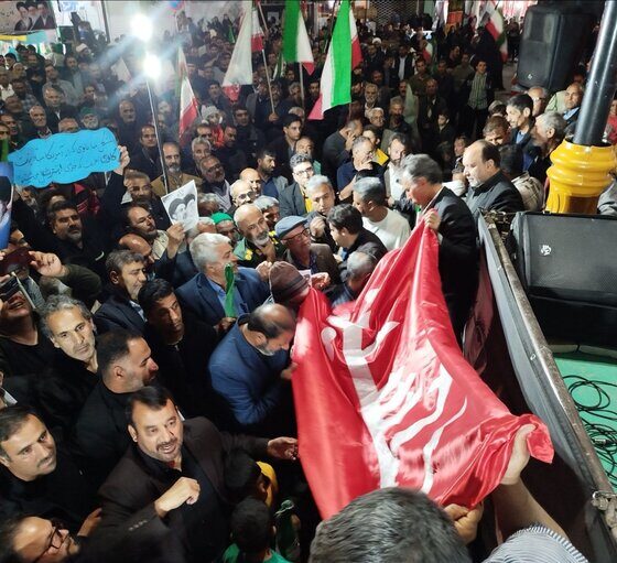 اقتدار و ایستادگی مردم بردسکن در شب پنجاه و سوم