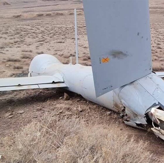 انهدام پهپاد هرمس 900 در اندیمشک