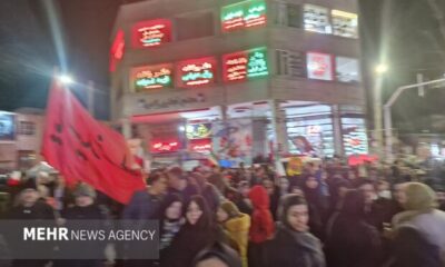 اوج خروش مردمی در میدان مشگین شهر