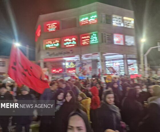 اوج خروش مردمی در میدان مشگین شهر