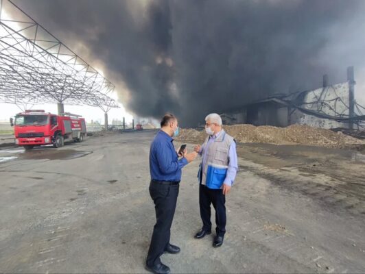 بازدید معاون اقتصادی استاندار گلستان از کارخانه یونولیت گنبد