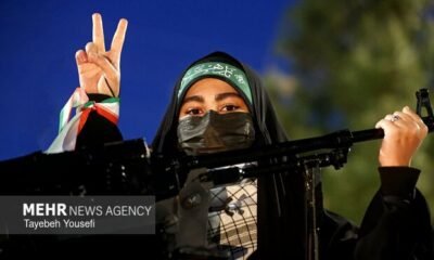 بیعت دختران جان فدای مینودشت با رهبر معظم انقلاب