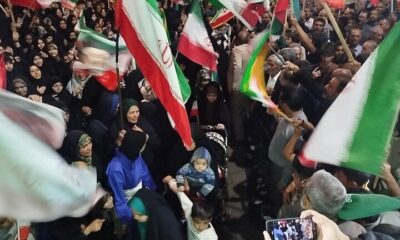 تجدید عهد مردم کردکوی در شب‌های همبستگی