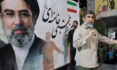 تجمع شبانه مردم خورموج با حضور حاج مهدی سلحشور