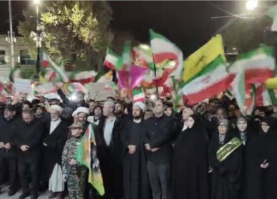 تداوم حضور حماسی شبانه مردم ارومیه در موج پنجاه و یکم مقاومت ملی